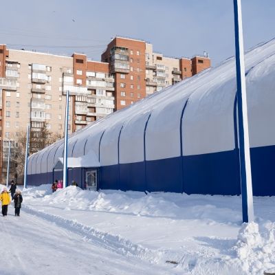 Современное сооружение для спортивных игр в Санкт-Петербурге - фото 3